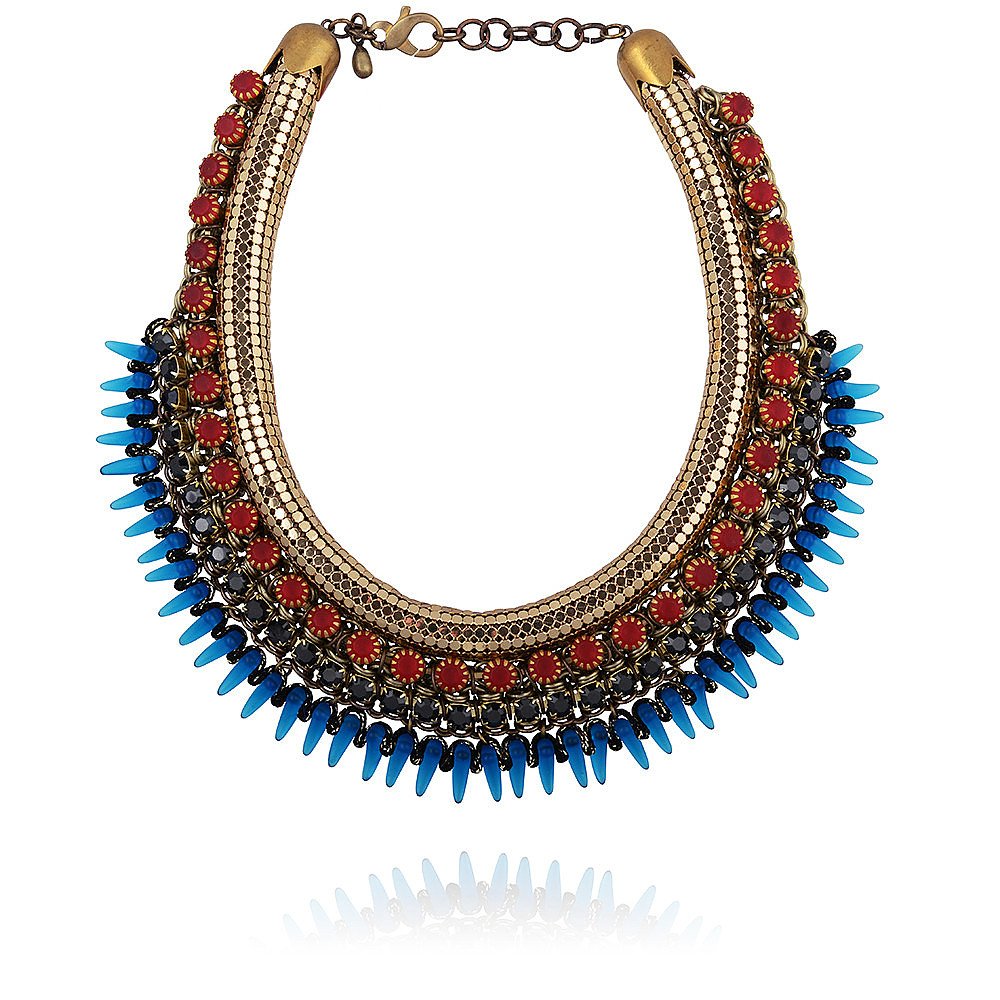 Sveva Andromaca Necklace in Red & Blue