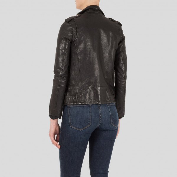 Balmain Leather Biker Jacket