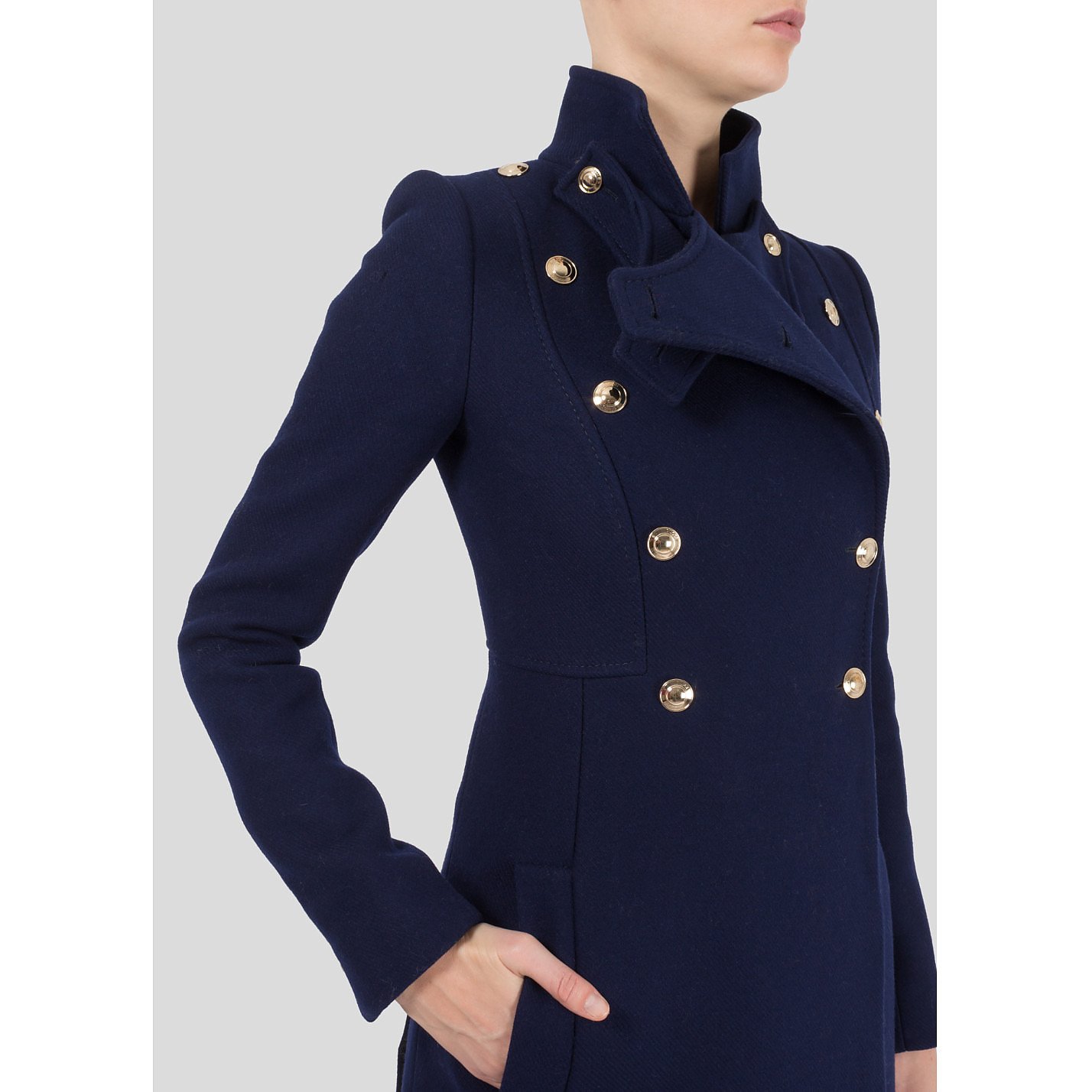 Rent Buy Gucci Tailored Military Coat | MY WARDROBE HQ