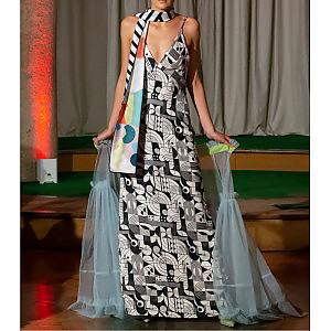 Rent Buy Erdem Floral Silk Maxi Skirt | MY WARDROBE HQ