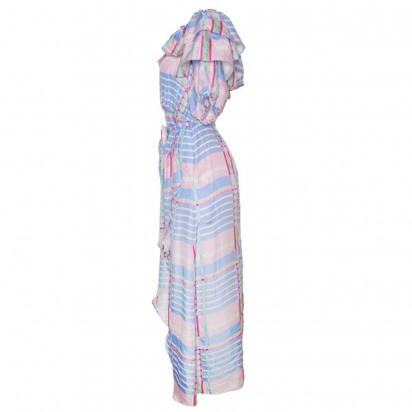 Paper London Ruffled Midi Dress