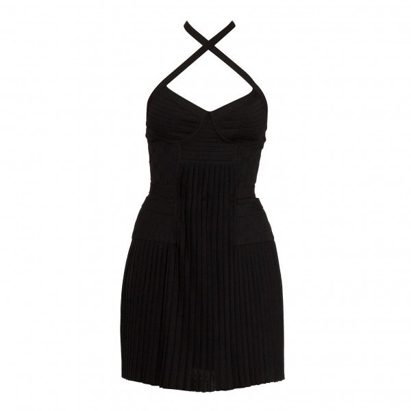 Balmain Halterneck Mini Dress