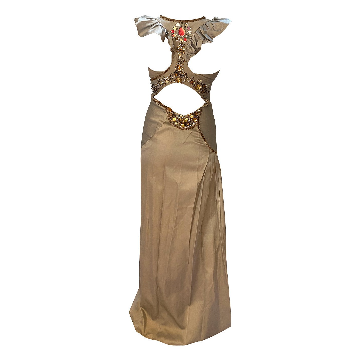 Temperley London Metallic Embellished Dress