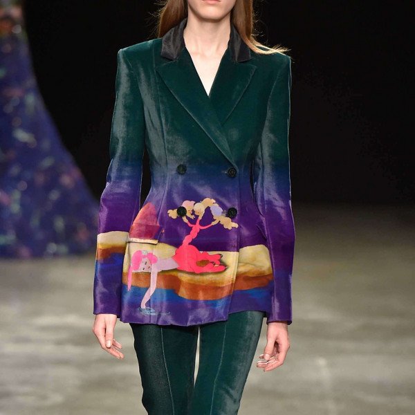 Mary Katrantzou Centaur Velvet Jacket