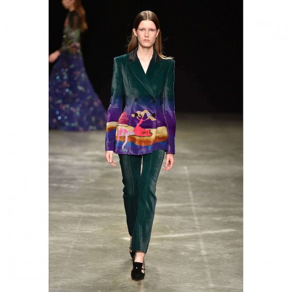 Mary Katrantzou Centaur Velvet Jacket