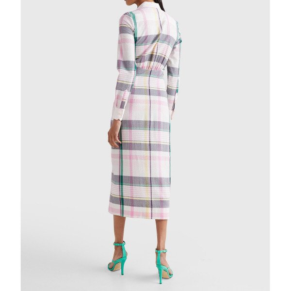 Tommy Hilfiger Prep Madras Check Crest Shirt Dress