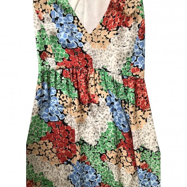 Vilshenko Multicolour Floral Print Dress