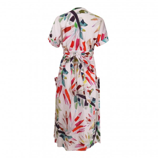 Mara Hoffman Maui Palm Wrap Dress