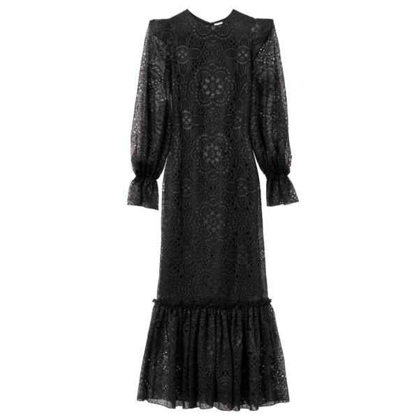 H and m 2025 black lace dress