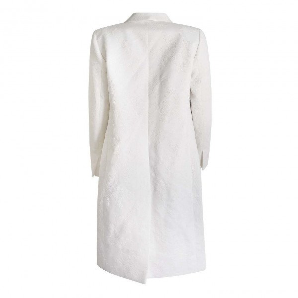 Emilio De La Morena Long Lace Coat