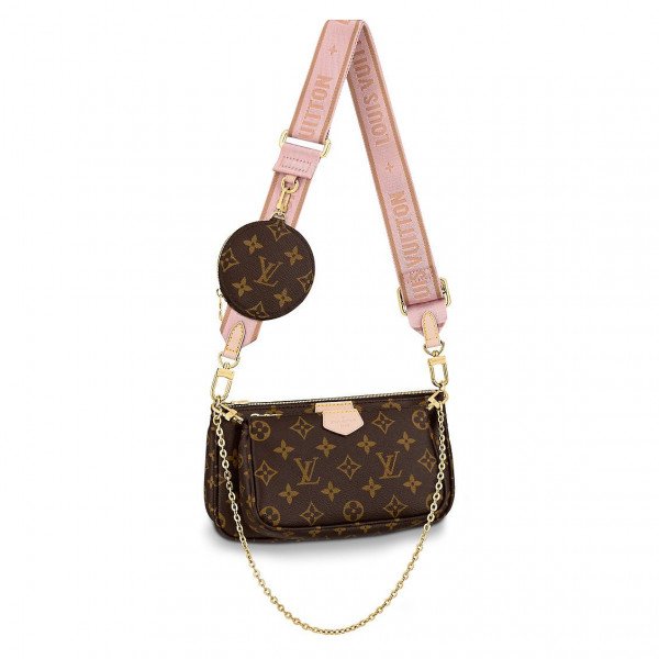 Louis Vuitton Multi Pochette Khaki Handbag