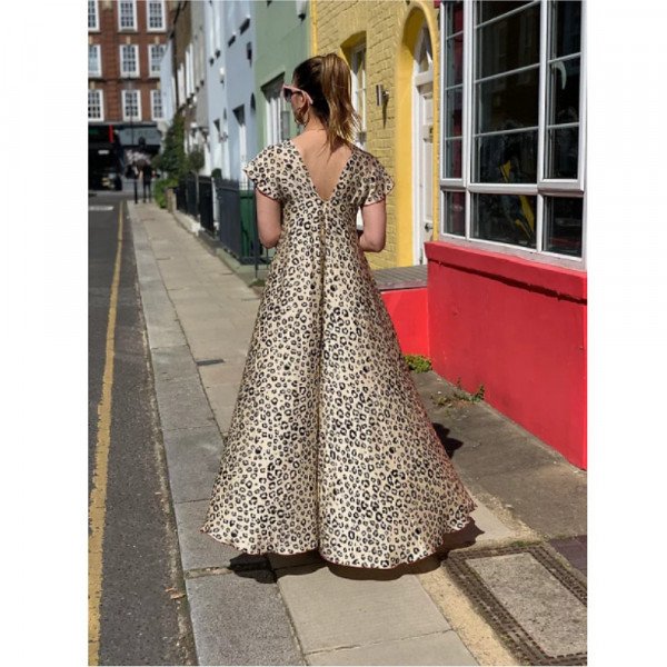 Gem London Manu Dress In Leopard