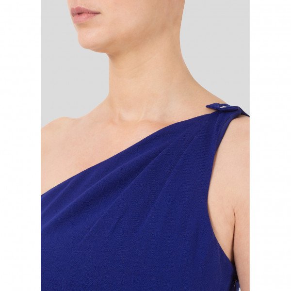 Lois Azzaro One Shoulder Dress