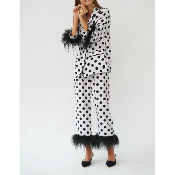 Sleeper Polka Dot Party Pajamas