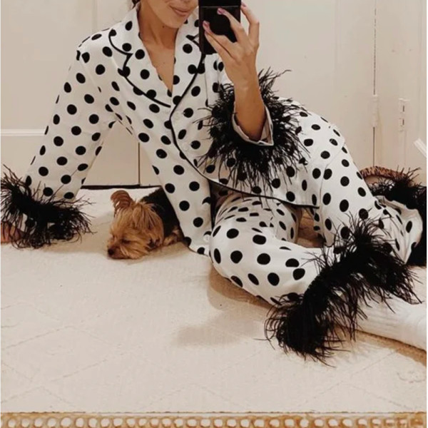 Sleeper Polka Dot Party Pajamas