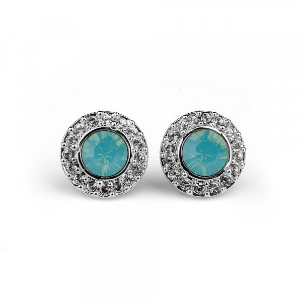 Lolu Rhoda Empire Opal Stud Earrings
