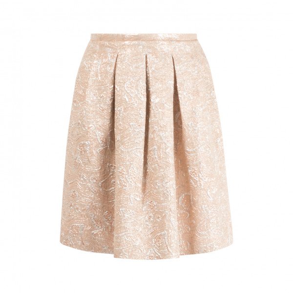 Rochas Lurex Skirt And Top Two-Piece