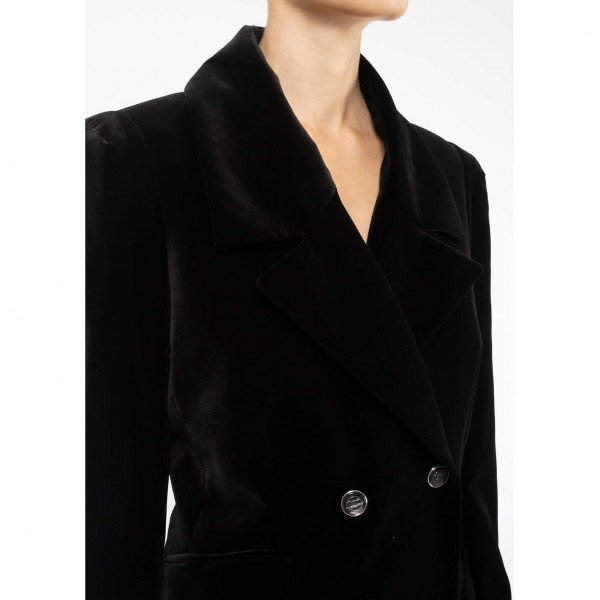Acne velvet coat shop
