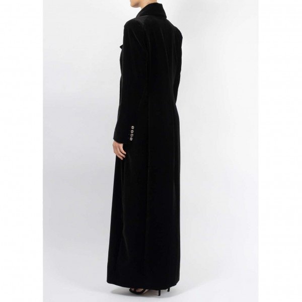 Temperley London Full-Length Velvet Coat