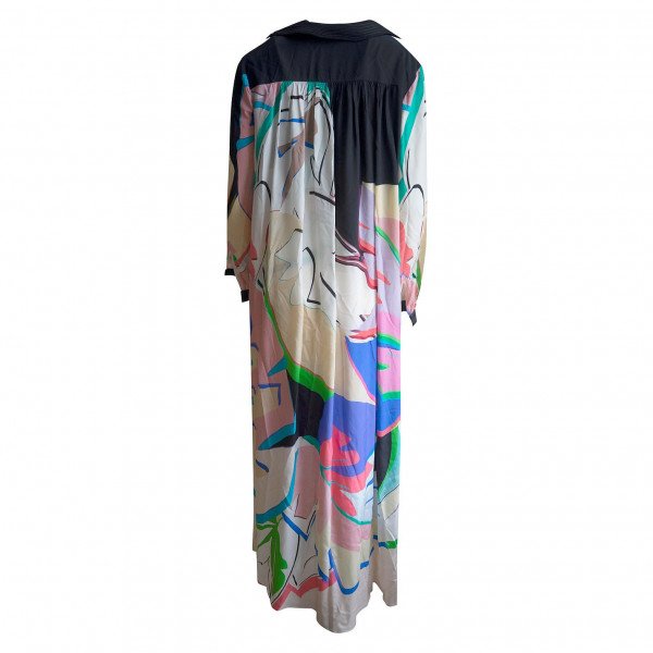 Roberto Cavalli Long Printed Dress