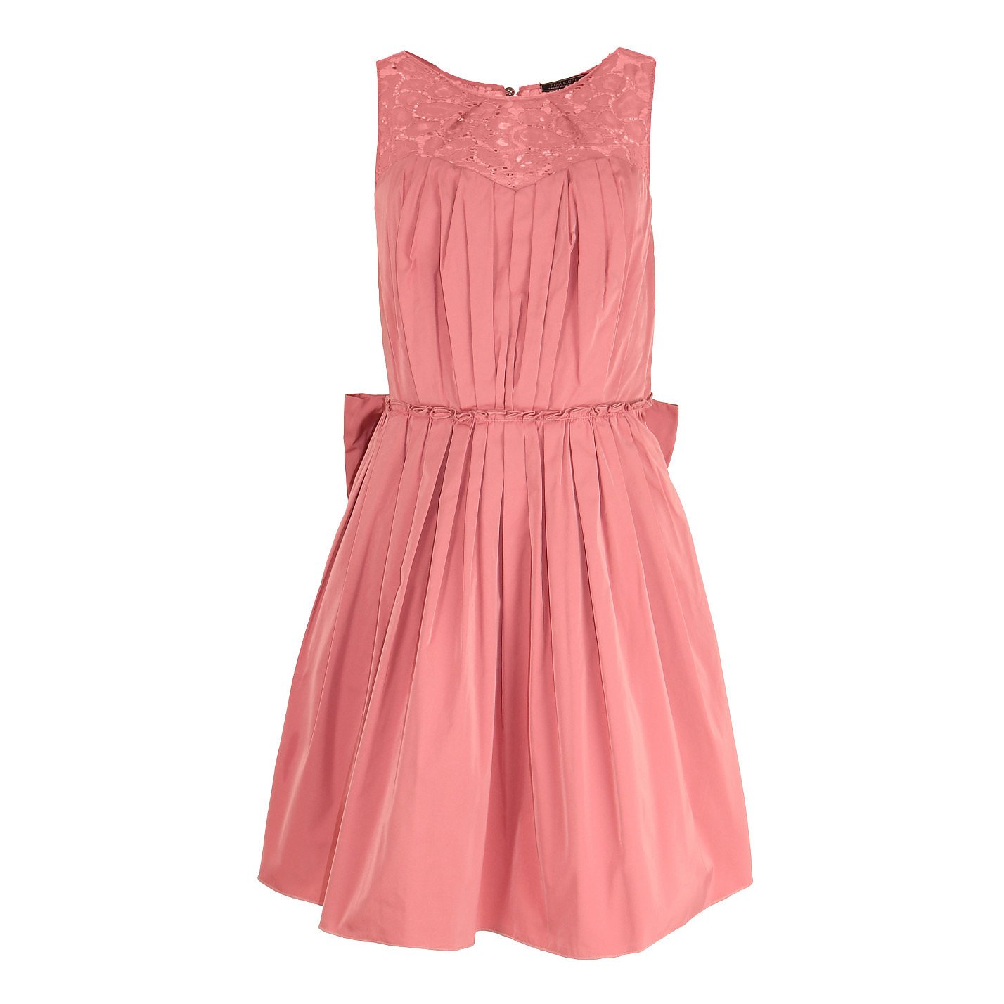 Nina Ricci Taffeta & Lace Dress
