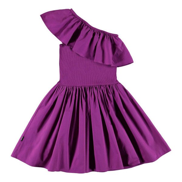 Molo Kids Chloey Dress in Grape