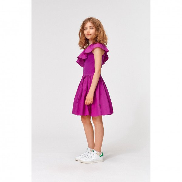 Molo Kids Chloey Dress in Grape