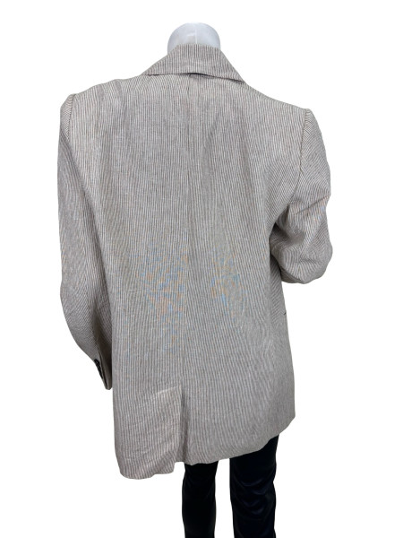 Brunello Cucinelli Double-Breasted Pinstripe Blazer