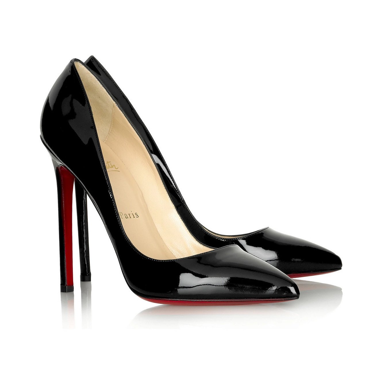 Rent or Buy Christian Louboutin 120 Patent Leather Pumps from MyWardrobeHQ.com