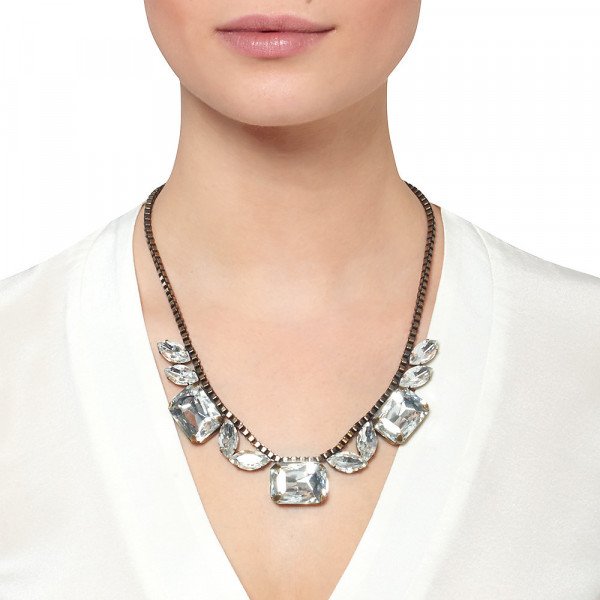 Loren Hope Blythe Necklace in Crystal