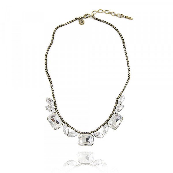 Loren Hope Blythe Necklace in Crystal