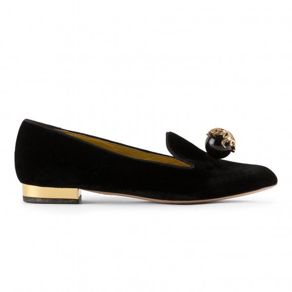 Charlotte Olympia Embellished Flats