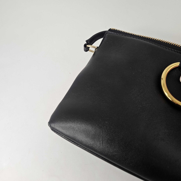 Chloé Faye Small Crossbody Bag in Black