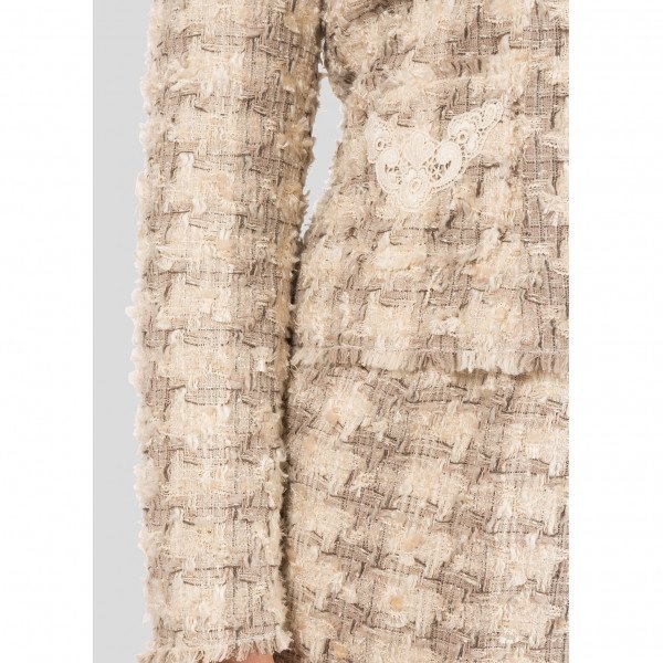 DOLCE & GABBANA Tweed Skirt Suit