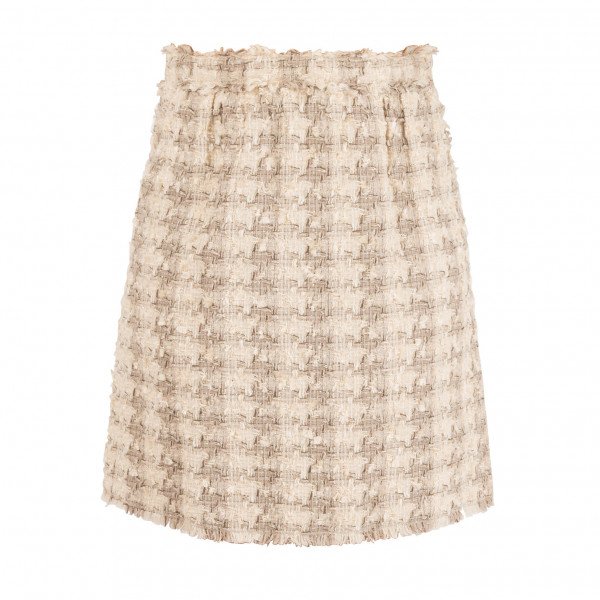 DOLCE & GABBANA Tweed Skirt Suit