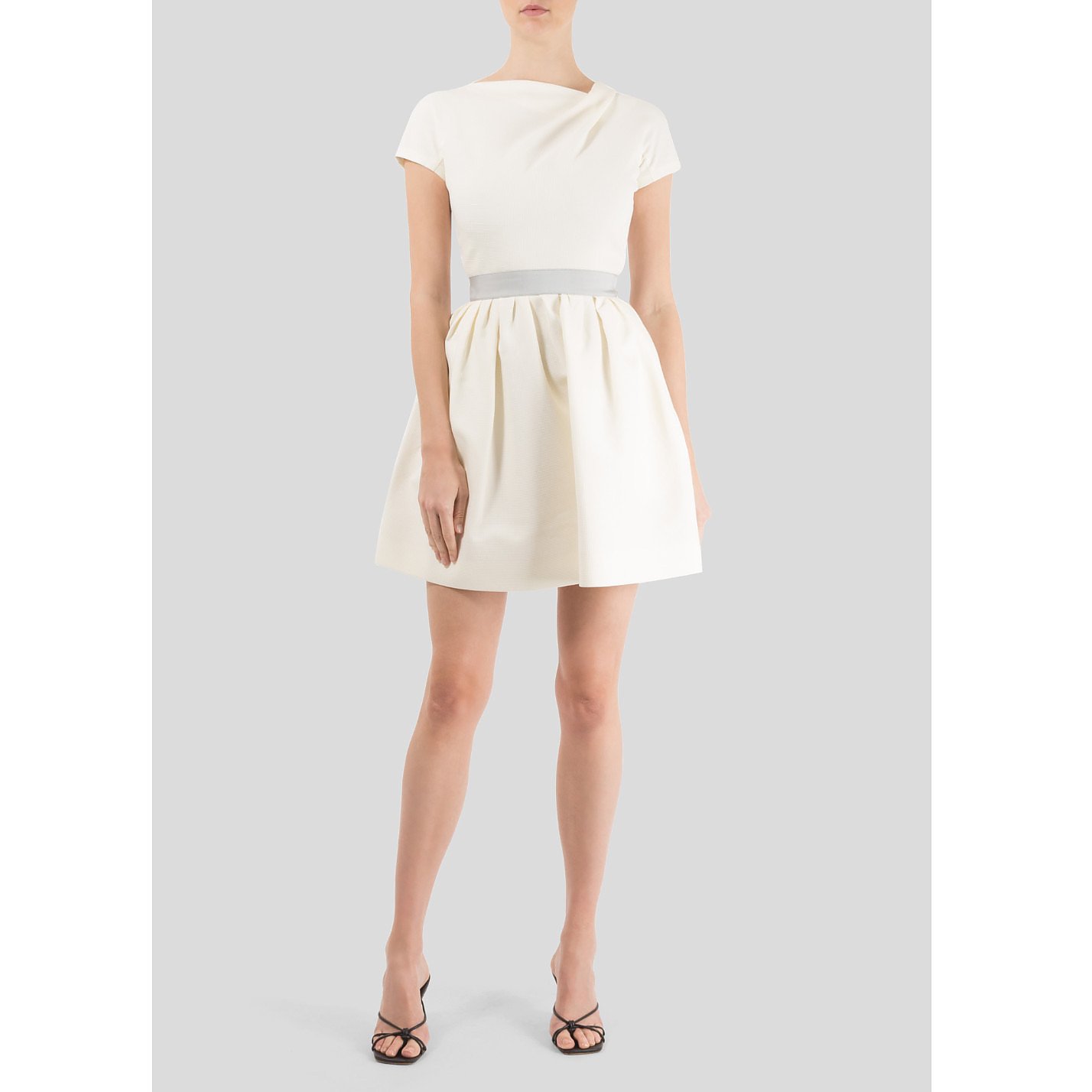 Victoria Beckham Belt-Detail Mini Dress
