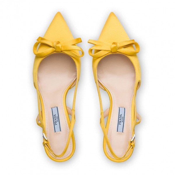 Rent Buy PRADA Bow Detail Pumps MY WARDROBE HQ