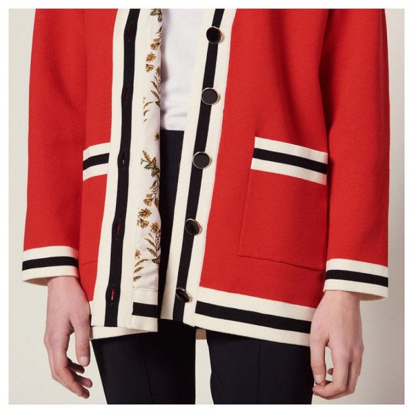 Sandro Long Cardigan