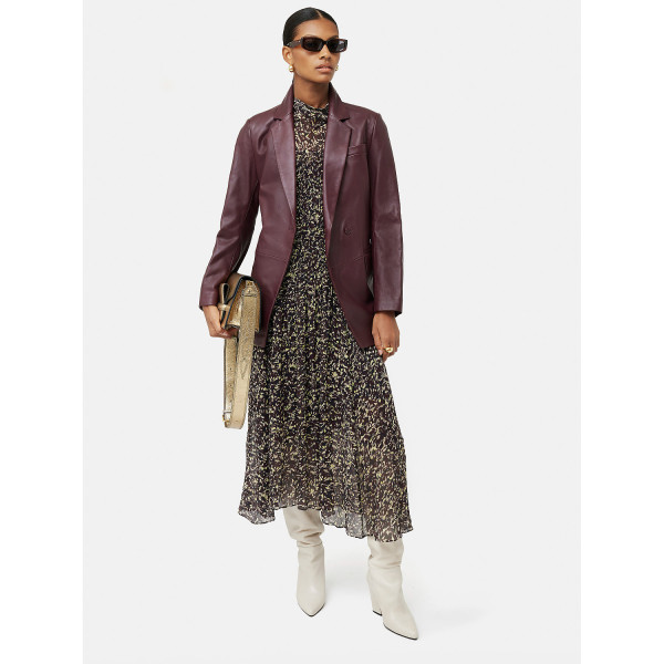 Jigsaw Brushwork Crinkle Dress
