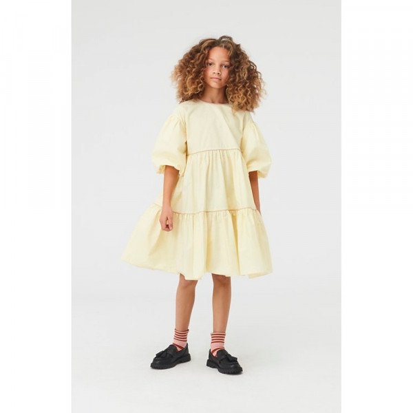 Molo Kids Casta Dress in Marzipan