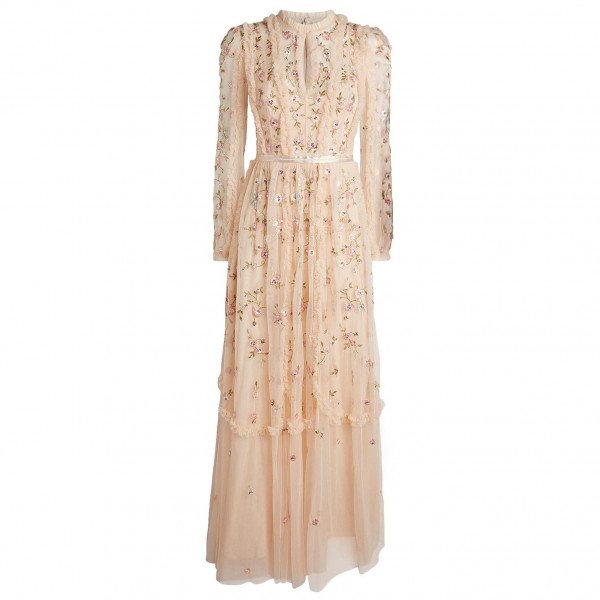 Needle & Thread Wallflower Embellished Tulle Gown