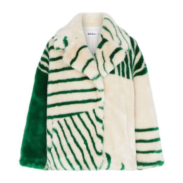 jakke RITA paintbrushprint エコファージャケット Jakke Rita Faux Fur Jacket | Free People