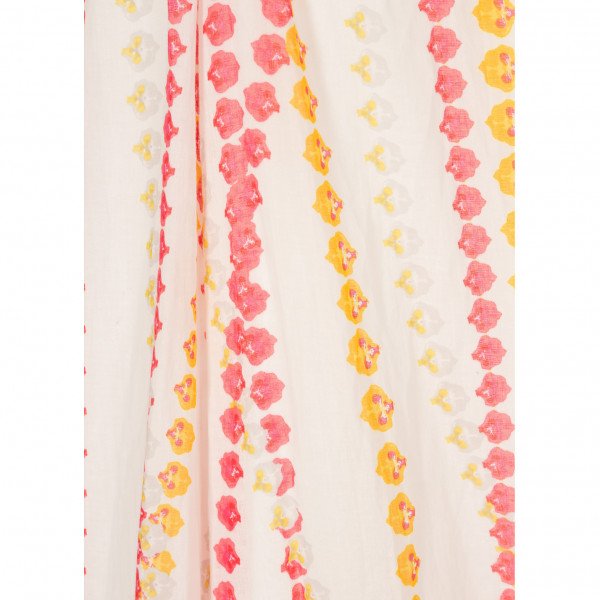 Dhela Printed V-Neck Cotton Maxi Dress