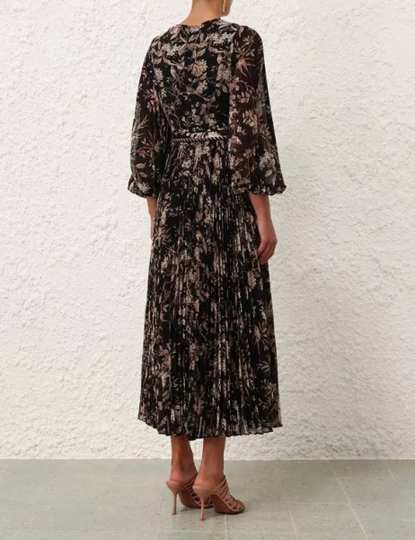 ZIMMERMANN Sunray Long Sleeve Midi