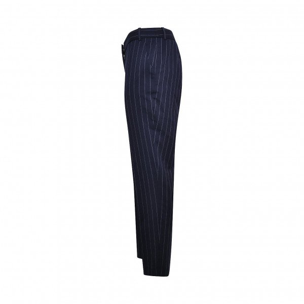 Armani Exchange Pinstripe Straight-Leg Trousers