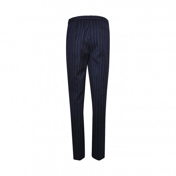 Armani Exchange Pinstripe Straight-Leg Trousers