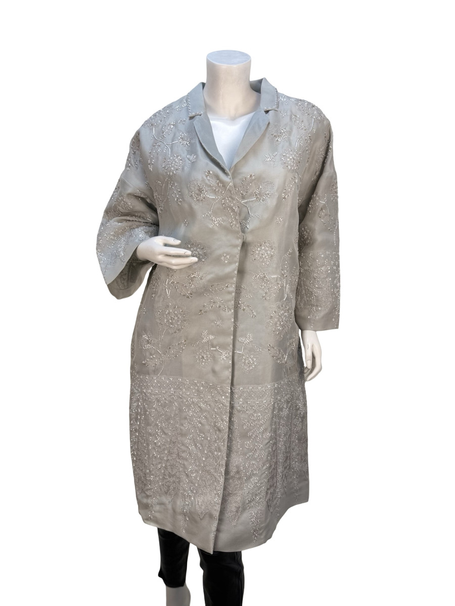 Biyan Embroidered Sheer Jacket