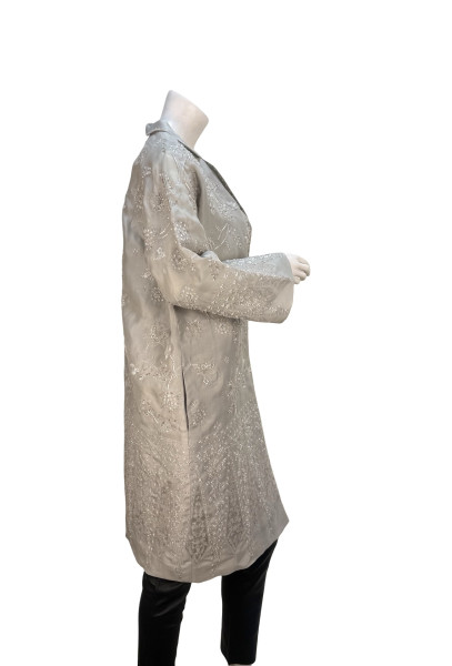Biyan Embroidered Sheer Jacket