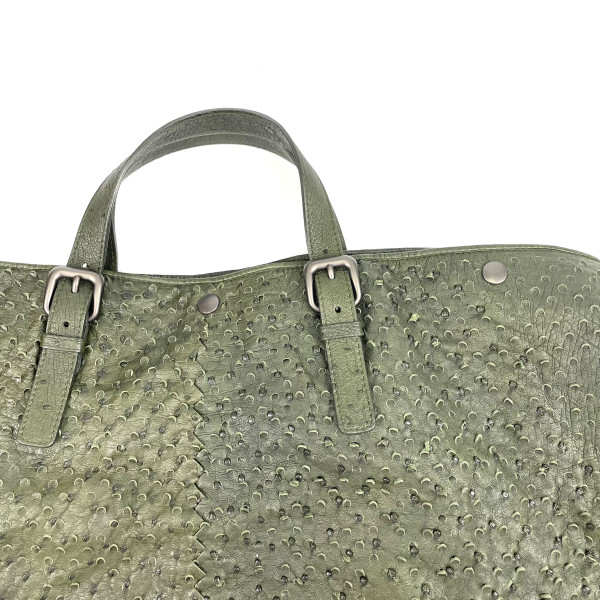 Bottega Veneta Bottega Veneta Oversized Ostrich Hobo Bag