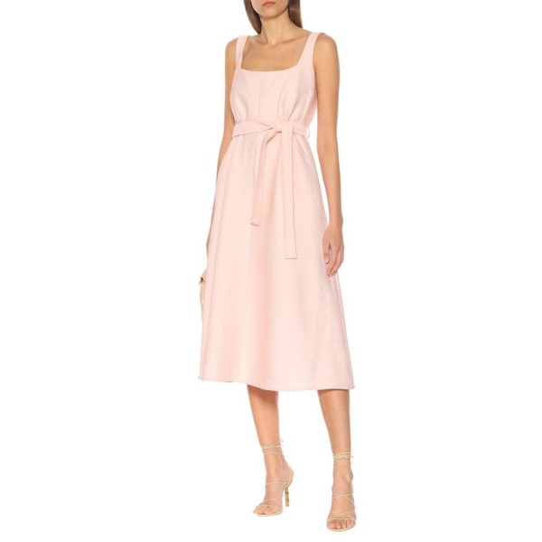 Emilia Wickstead Shelley Crêpe Midi Dress